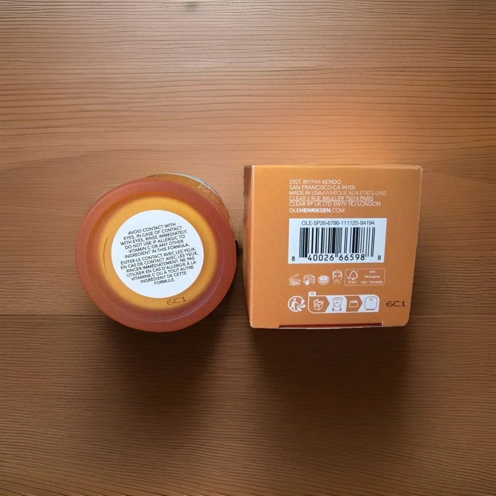OLEHENRIKSEN C-RUSH BRIGHTENING‎ GEL CREAM Full Size 1.2oz/35ml NEW in Box